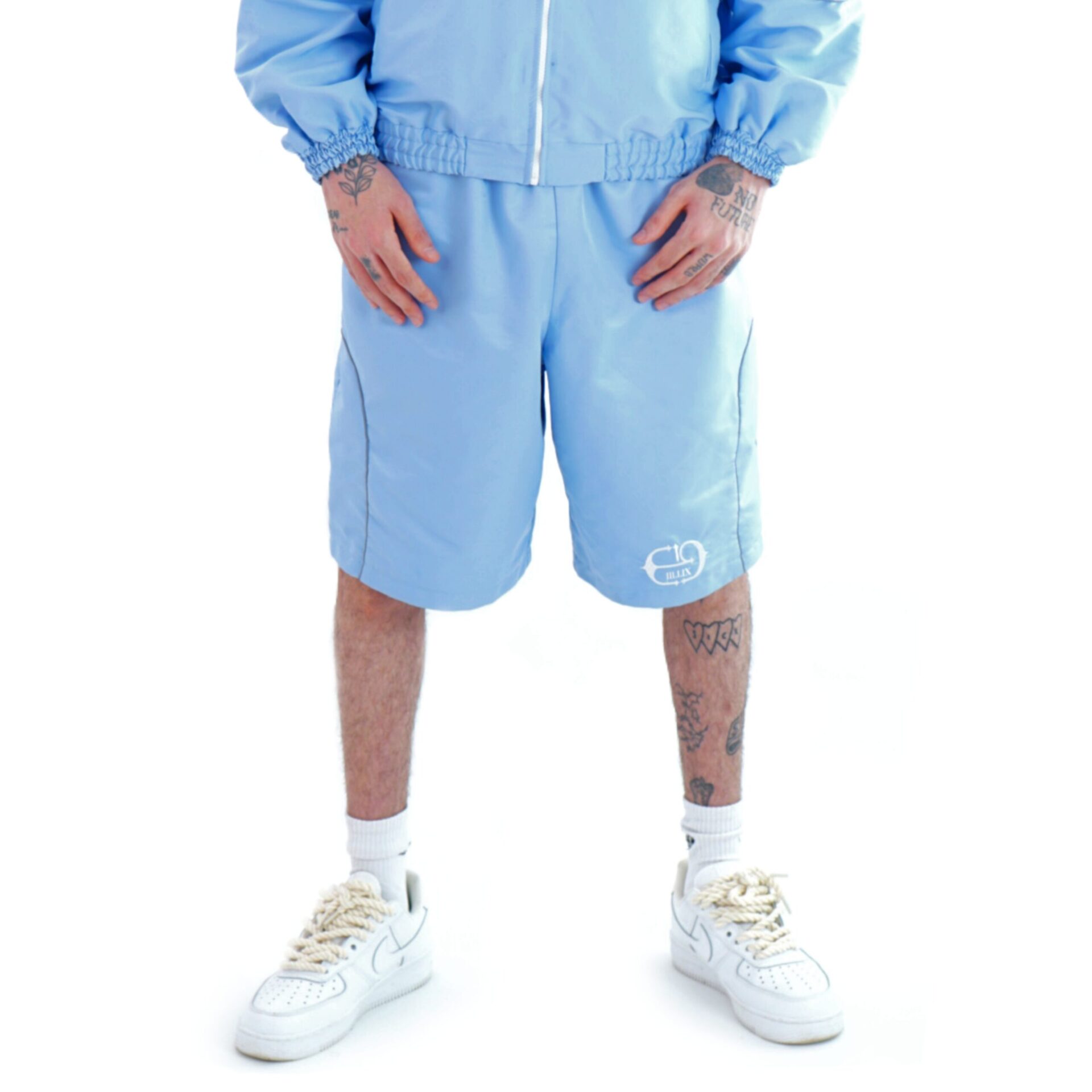 0319+ SHARK SHORTS BLEU CIEL